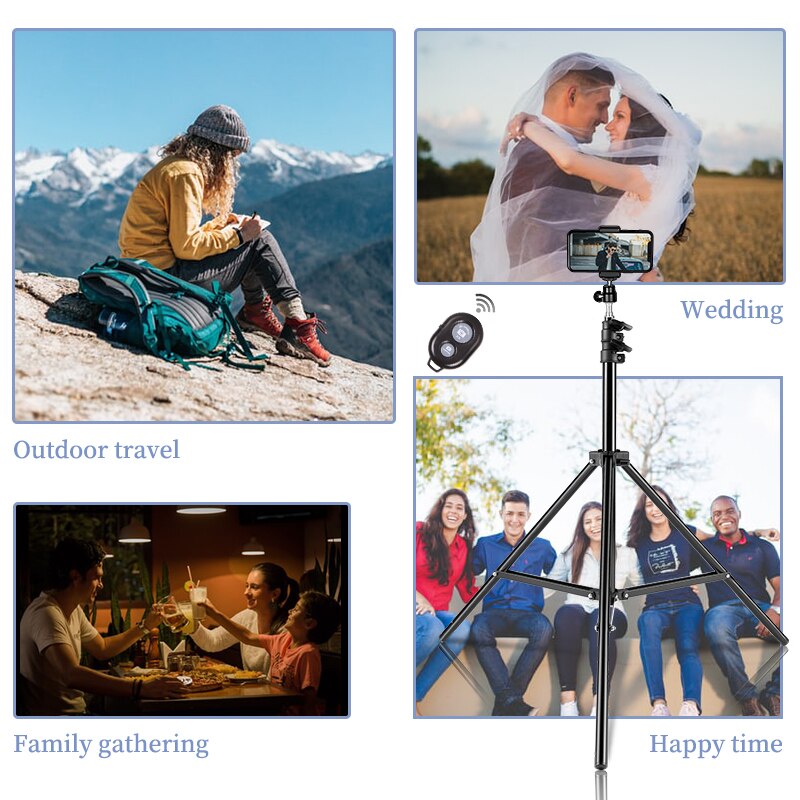 Aluminum Selfie Tripod for Phone Camera
