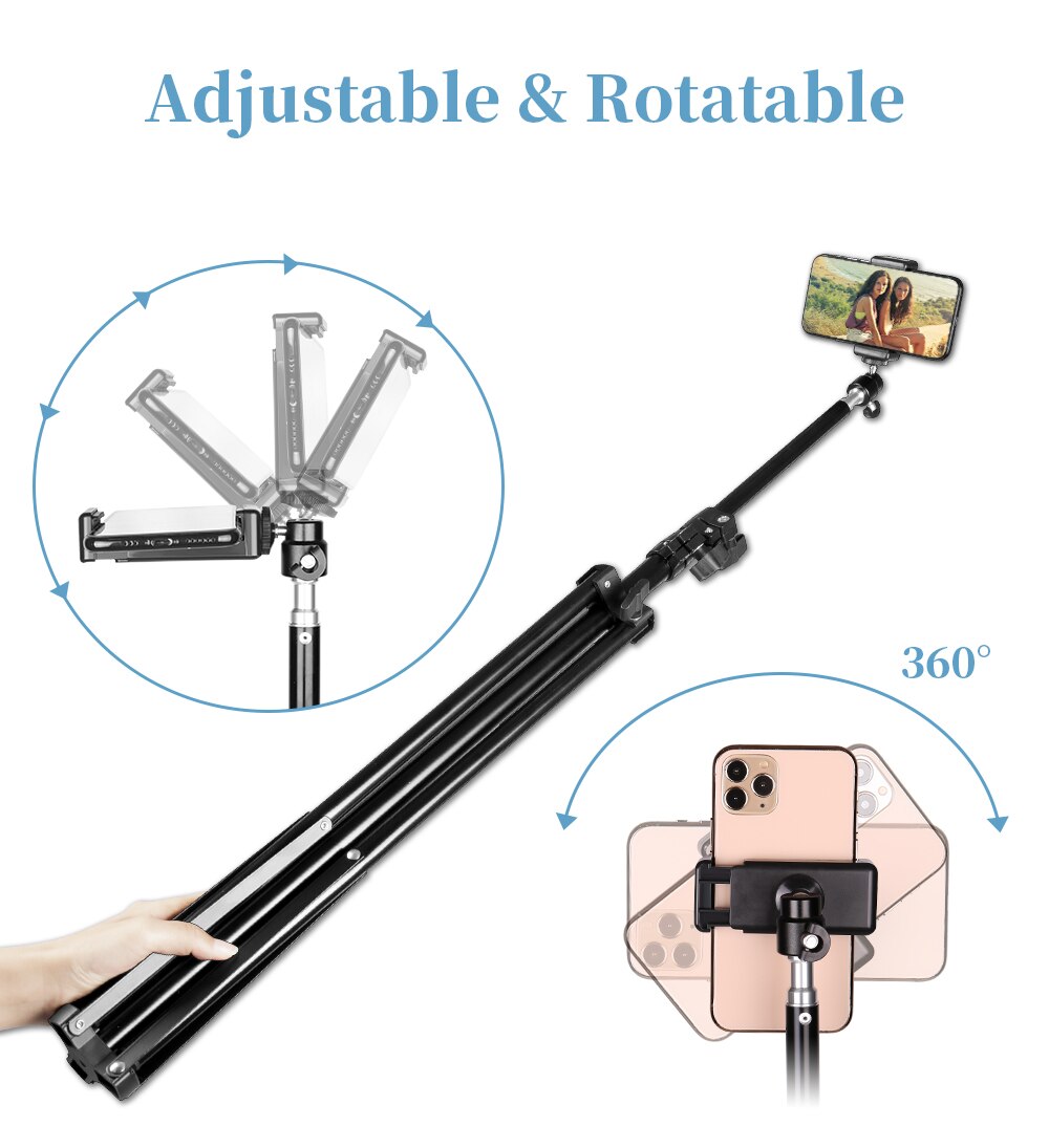 Aluminum Selfie Tripod for Phone Camera