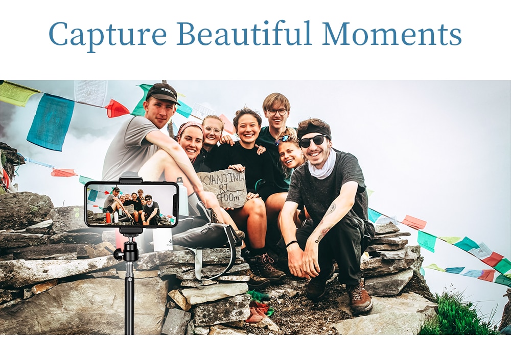 Aluminum Selfie Tripod for Phone Camera