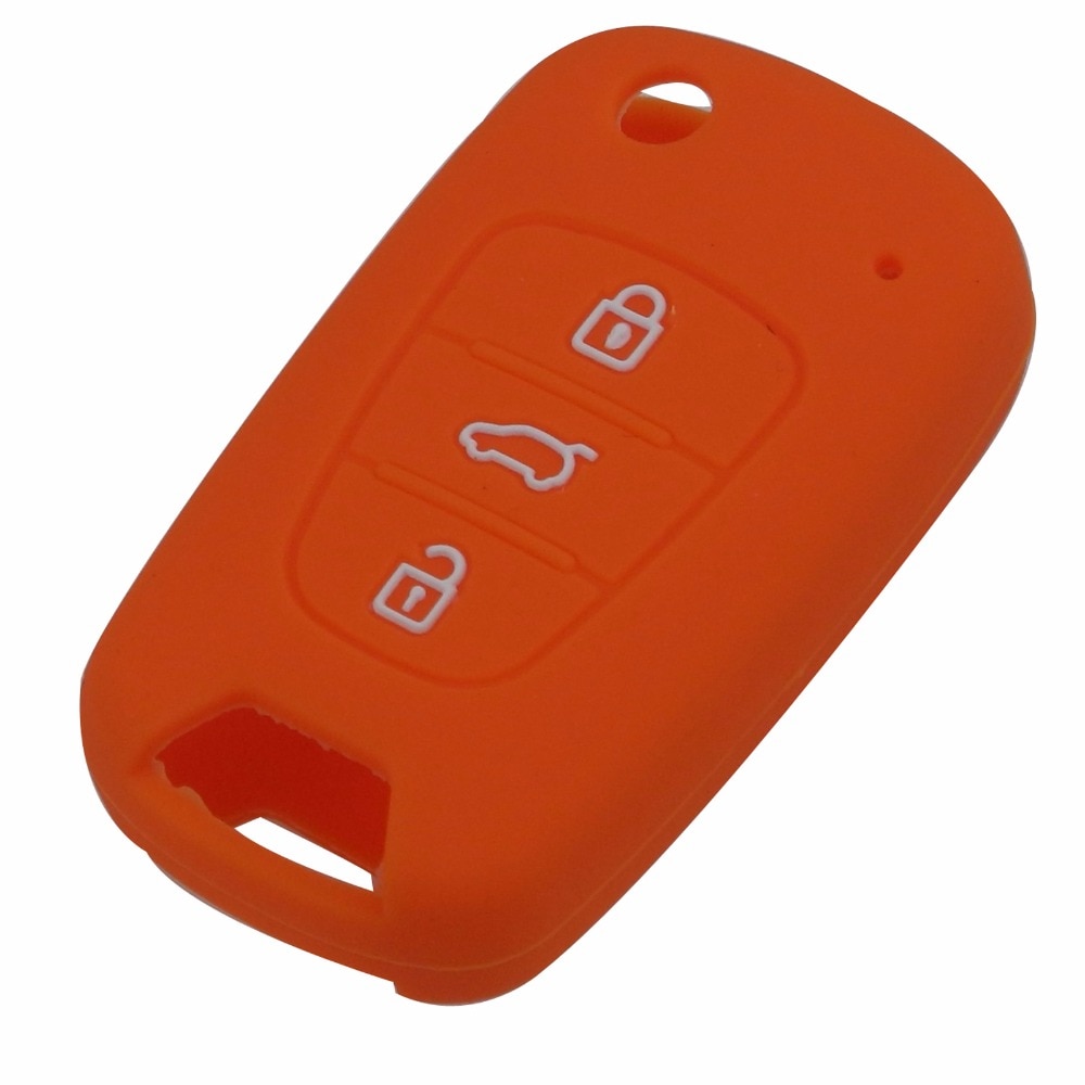 Silicone Car Key Cover For Kia and Hyundai