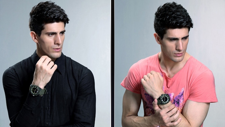 Men's Military Style Wide Bracelet Watches