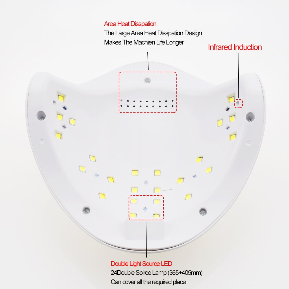 UV LED Nail Dryering Lamp