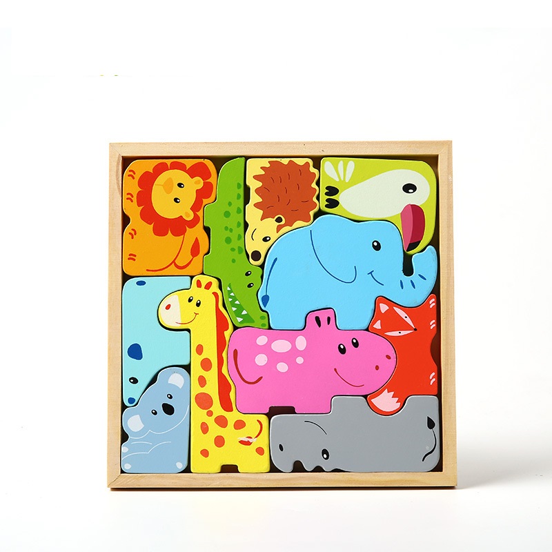 3D Animal Puzzle