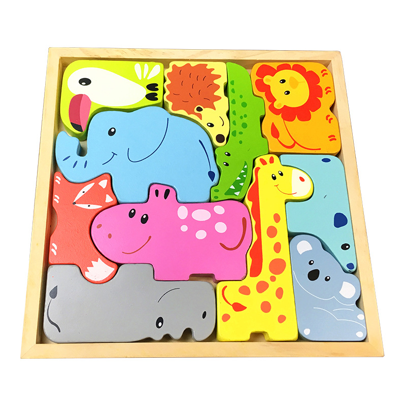 3D Animal Puzzle