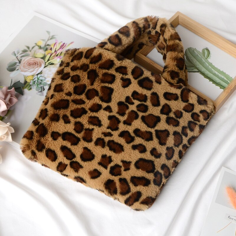 plush tote bag