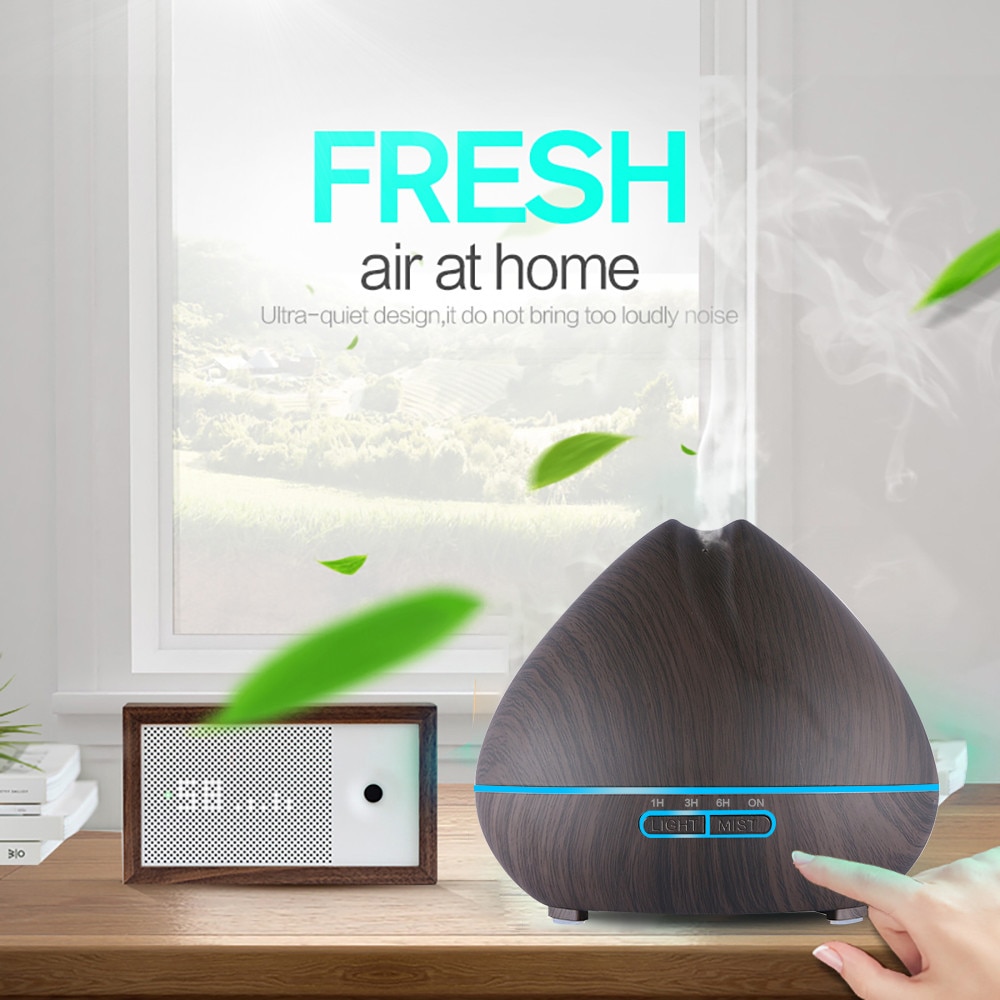 Aromatherapy Diffuser With 7 LED Light And Remote Control | Biomagnetic ...