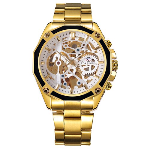 Business Men's Mechanical Automatic Skeleton Watches - William Eli ...