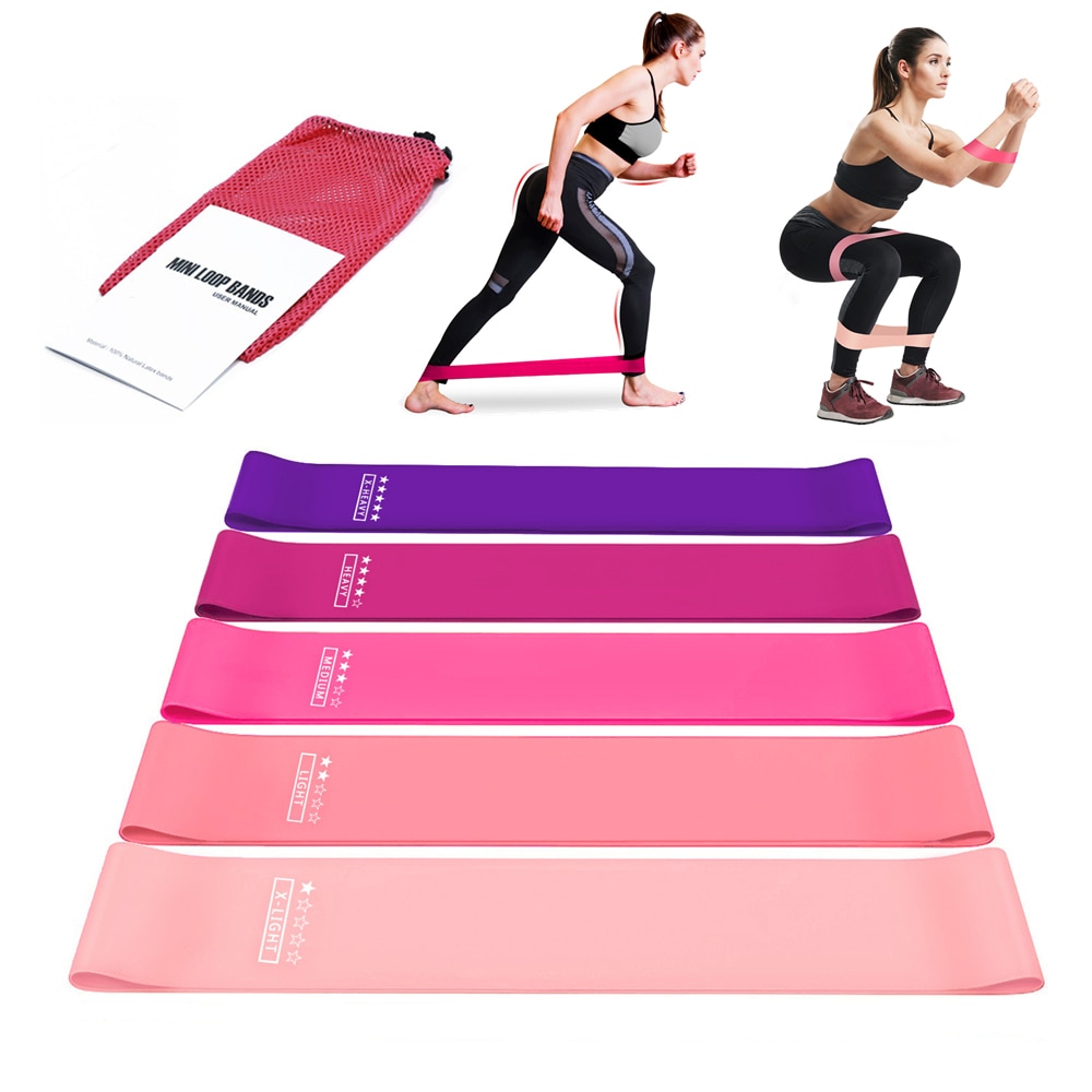 Elastic Resistance Fitness Bands Set – Homemadeeasy